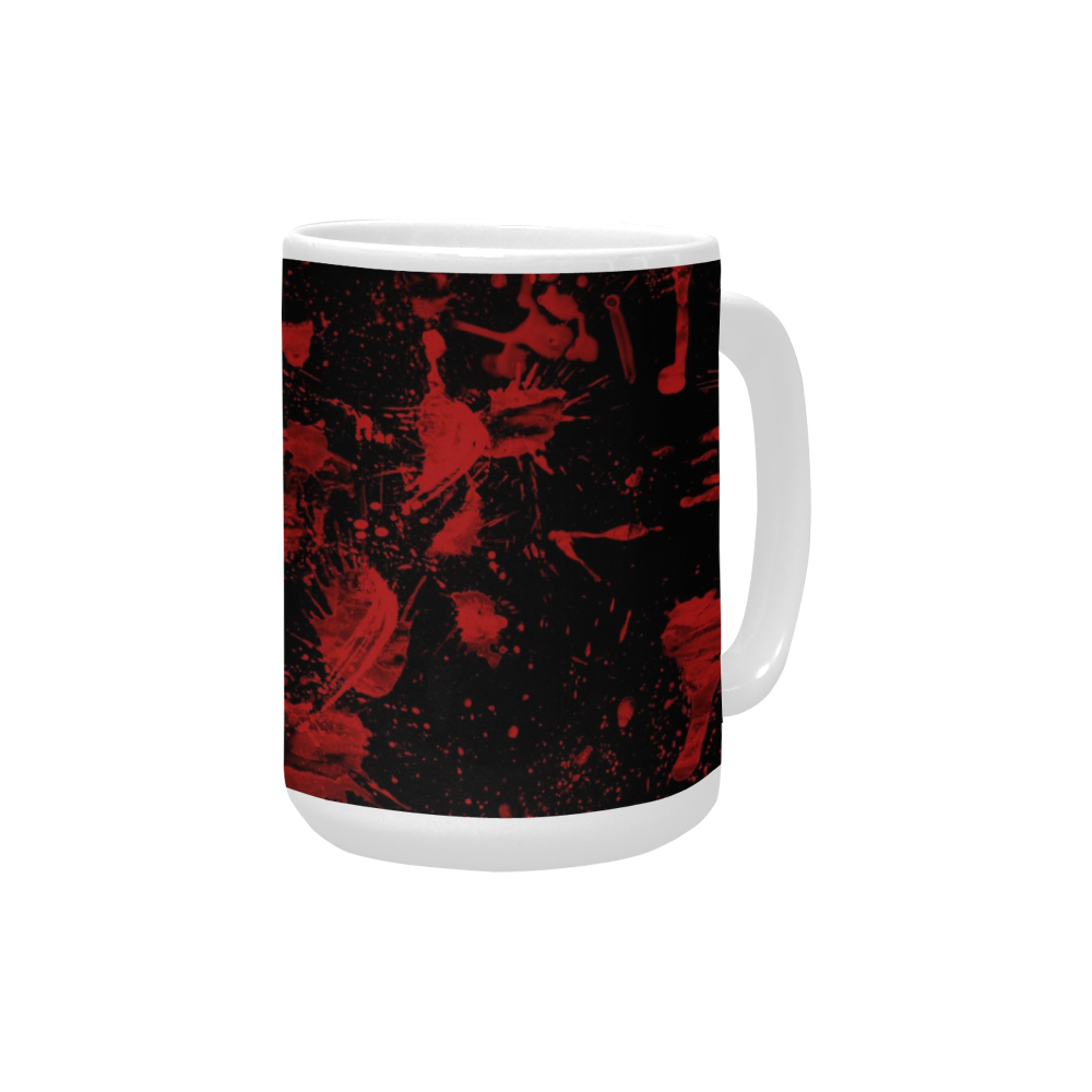 Scary Blood by Artdream Custom Ceramic Mug (15OZ)