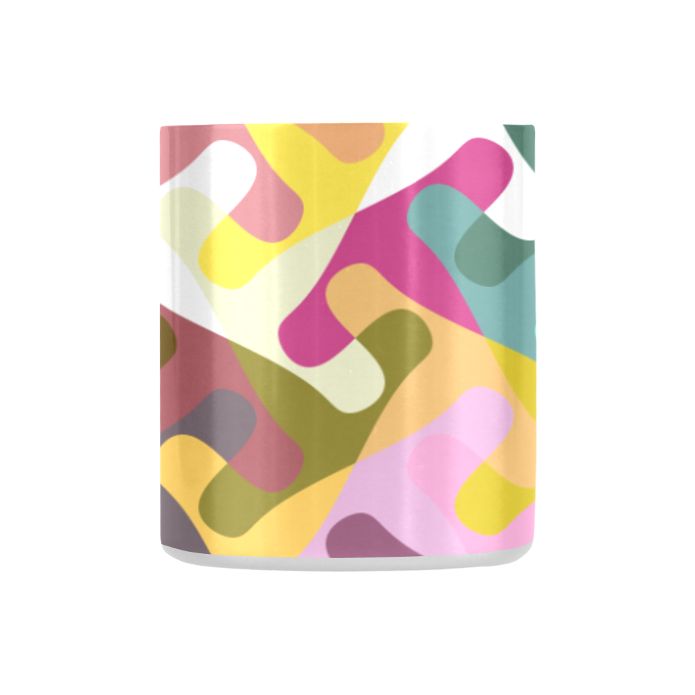 Colorful shapes Classic Insulated Mug(10.3OZ)
