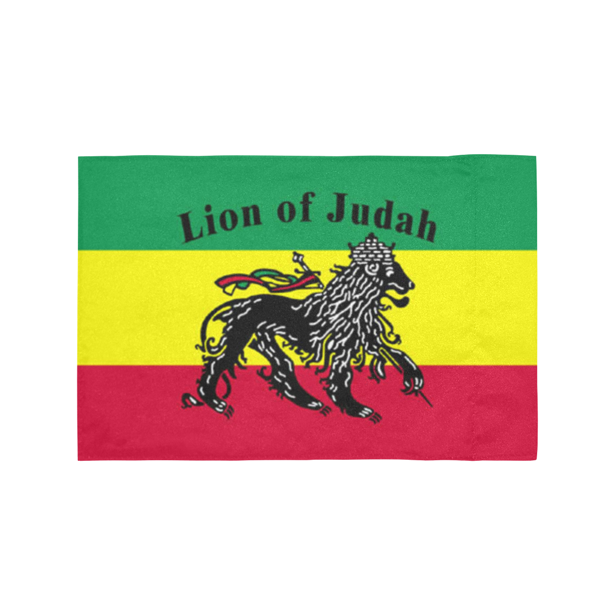 RASTA LION OF JUDAH Motorcycle Flag (Twin Sides)
