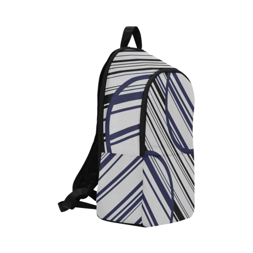 circle bar trans Fabric Backpack for Adult (Model 1659)