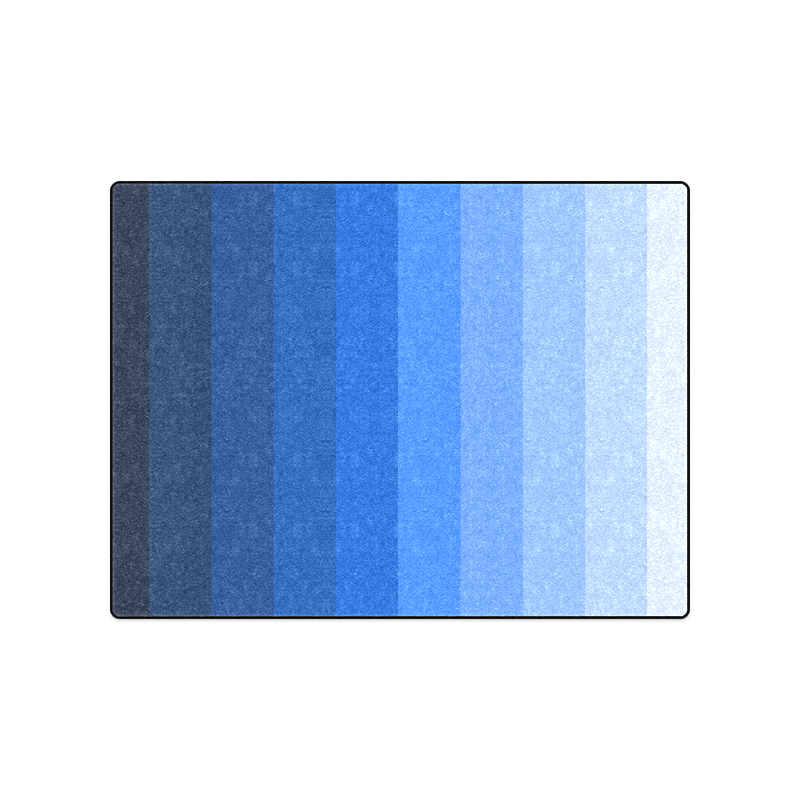 Blue stripes Blanket 50"x60"