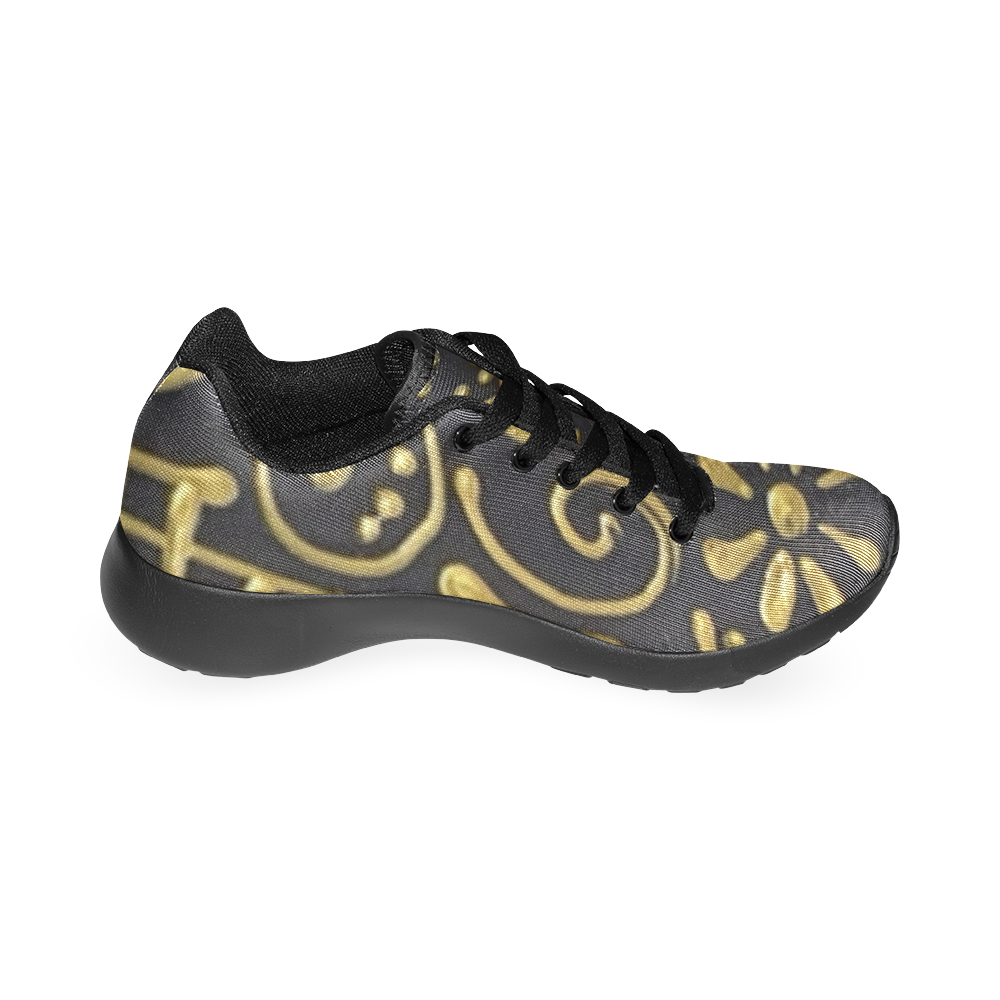 Gold Heart Women’s Running Shoes (Model 020)