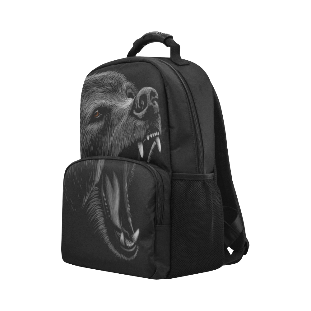 Bear Unisex Laptop Backpack (Model 1663)