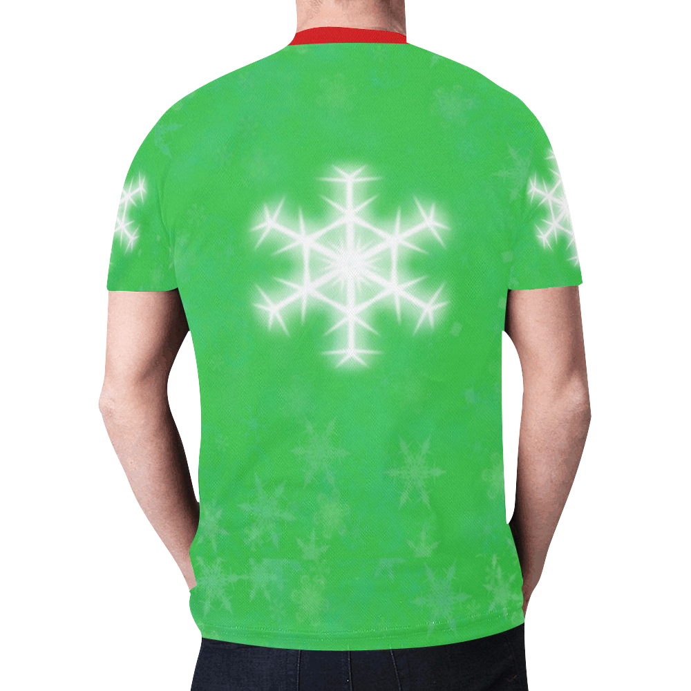 Drunk Christmas by Artdream New All Over Print T-shirt for Men (Model T45)