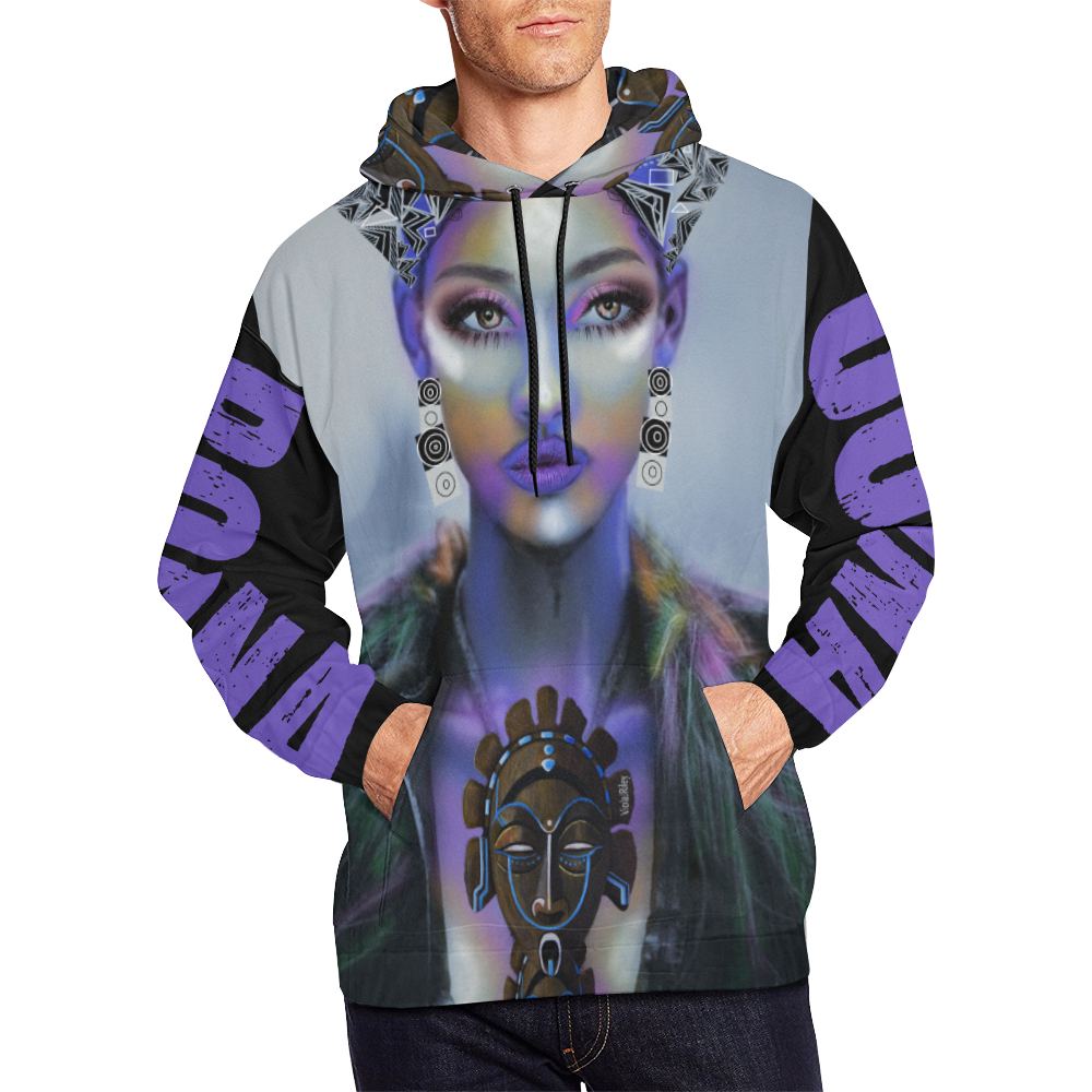 awaKENED (2) 77BOONA HODIE All Over Print Hoodie for Men (USA Size) (Model H13)