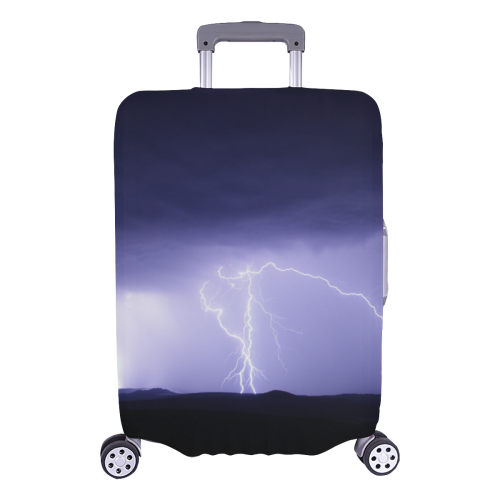 purple wrath Luggage Cover/Large 26"-28"
