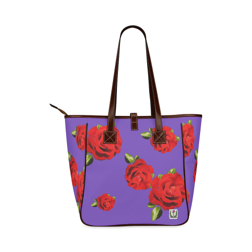Fairlings Delight's Floral Luxury Collection- Red Rose Handbag 53086ia7 Classic Tote Bag (Model 1644)