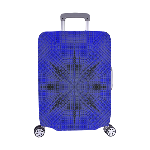 Dominant Blue Luggage Cover/Medium 22"-25"