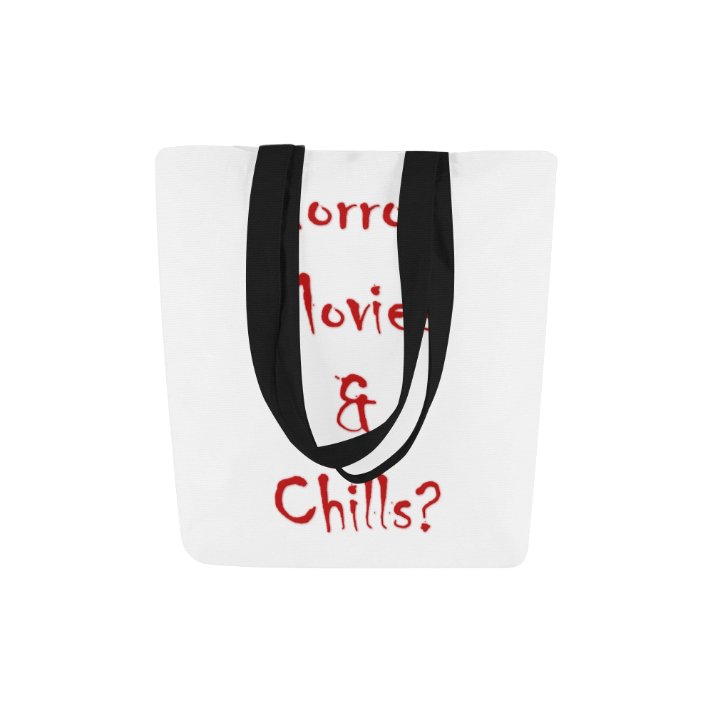 Horror Movies & Chills? Canvas Tote Bag (Model 1657)