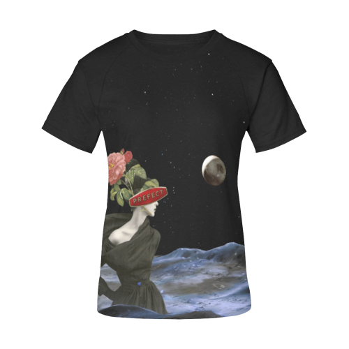 Moon Prefect Women's Raglan T-Shirt/Front Printing (Model T62)