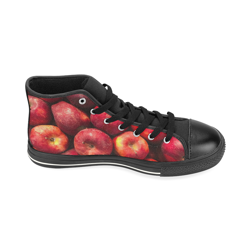 APPLES High Top Canvas Shoes for Kid (Model 017)