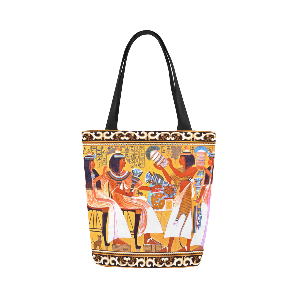 Egyptian Queens Canvas Tote Bag (Model 1657)