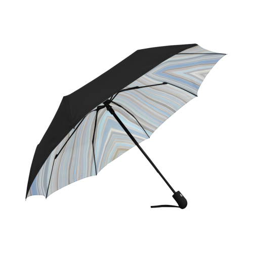 Wild Wavy X Lines 50 Anti-UV Auto-Foldable Umbrella (Underside Printing) (U06)