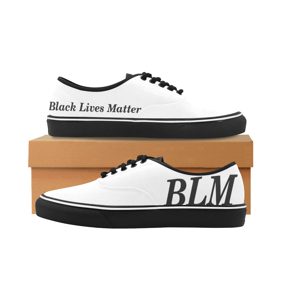 BLM Sneakers Classic Women's Canvas Low Top Shoes (Model E001-4)