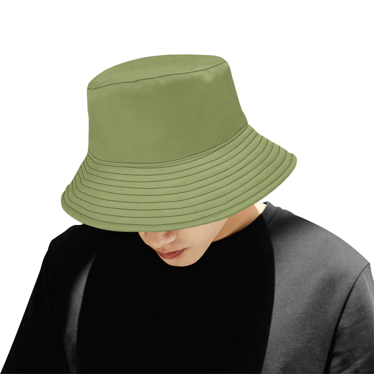 prune All Over Print Bucket Hat for Men