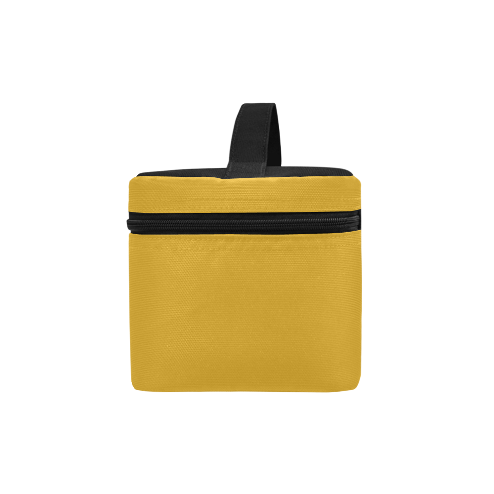 color goldenrod Cosmetic Bag/Large (Model 1658)