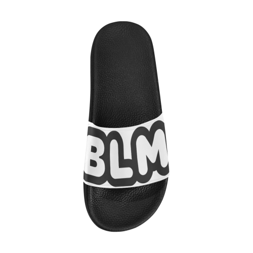 BLM Womens Slides Women's Slide Sandals (Model 057)
