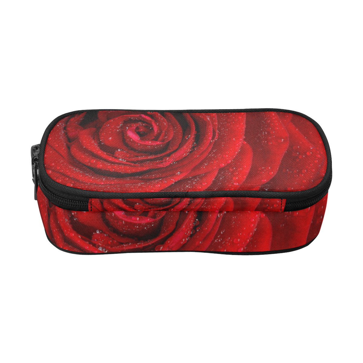 Red rosa Pencil Pouch/Large (Model 1680)