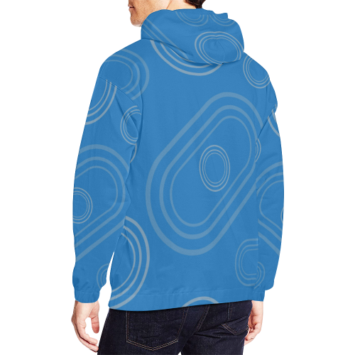 geometric fantasy All Over Print Hoodie for Men (USA Size) (Model H13)