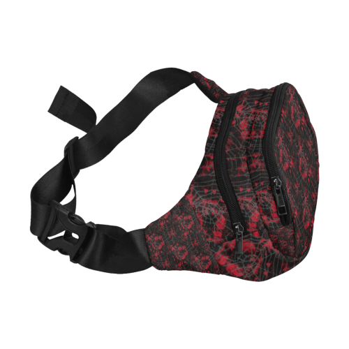Scary Spider  by Artdream Fanny Pack/Small (Model 1677)