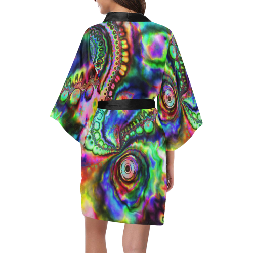 Rainbow Plasmosis Insanity Kimono Robe