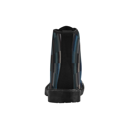 Blue Dimension Martin Boots for Women (Black) (Model 1203H)