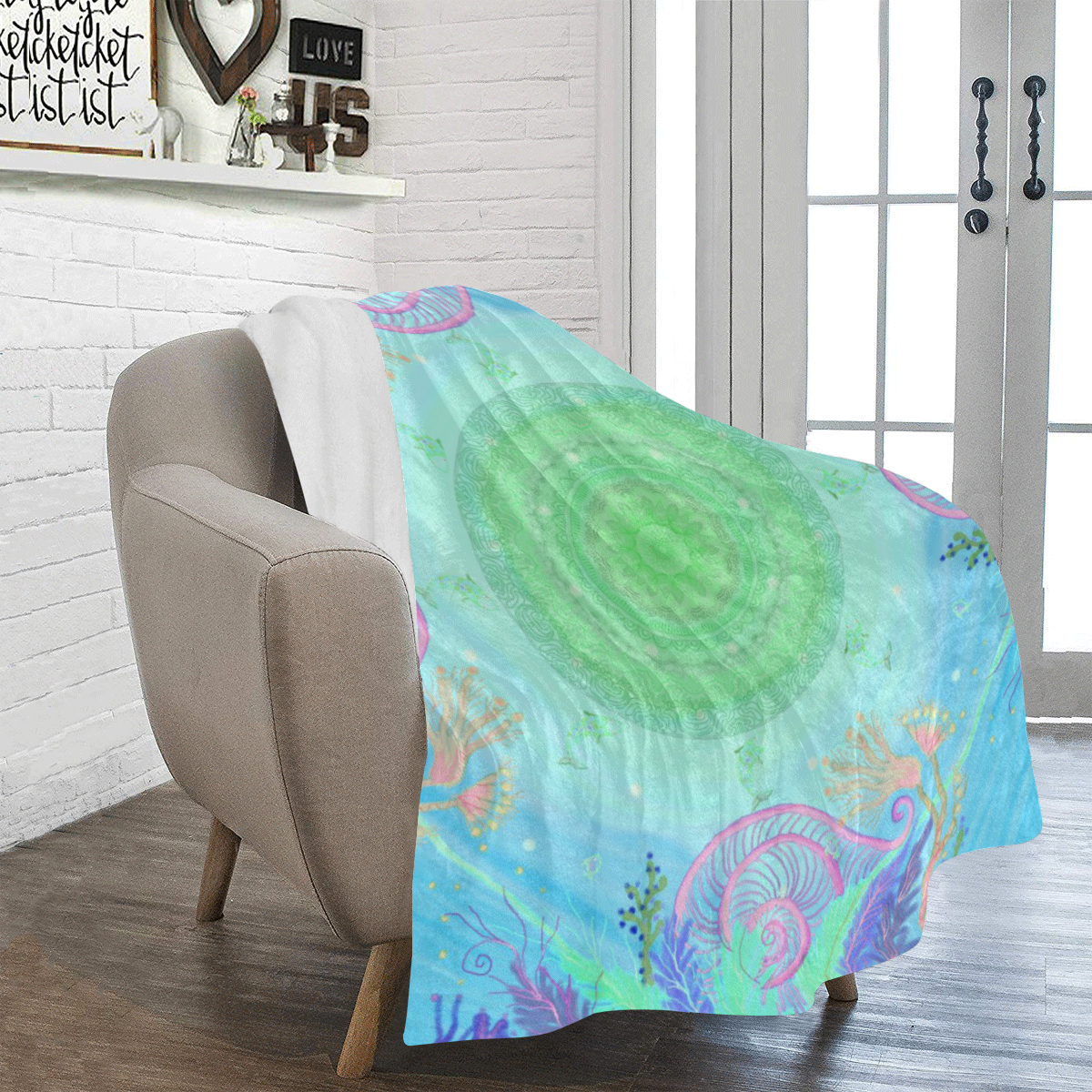 cosmos 2 Ultra-Soft Micro Fleece Blanket 43''x56''