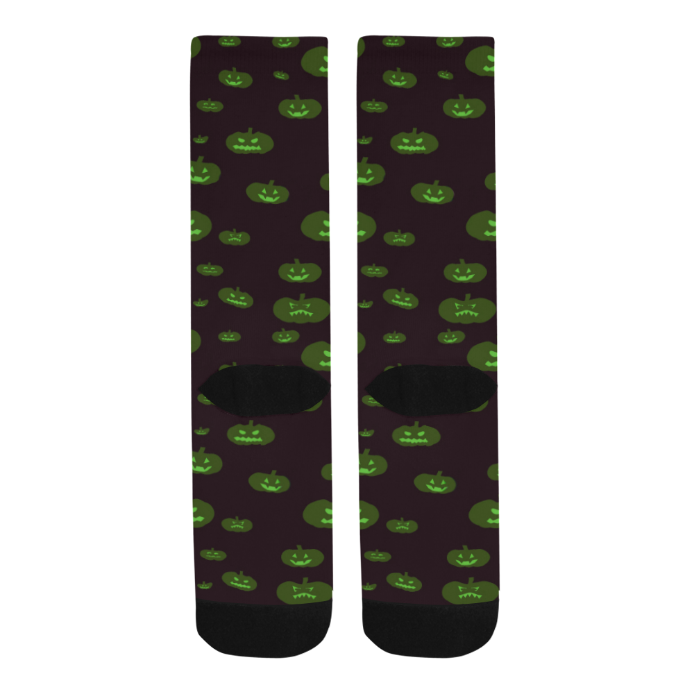 Pumpkin Glow Trouser Socks