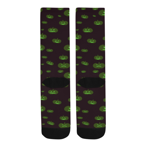 Pumpkin Glow Trouser Socks