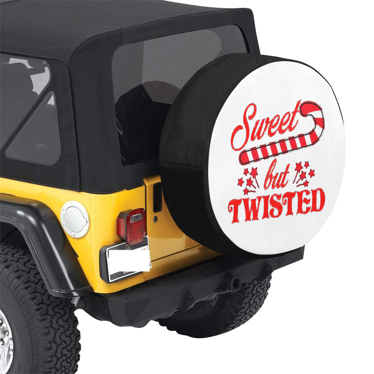 Sweet But Twisted 34 Inch Spare Tire Cover