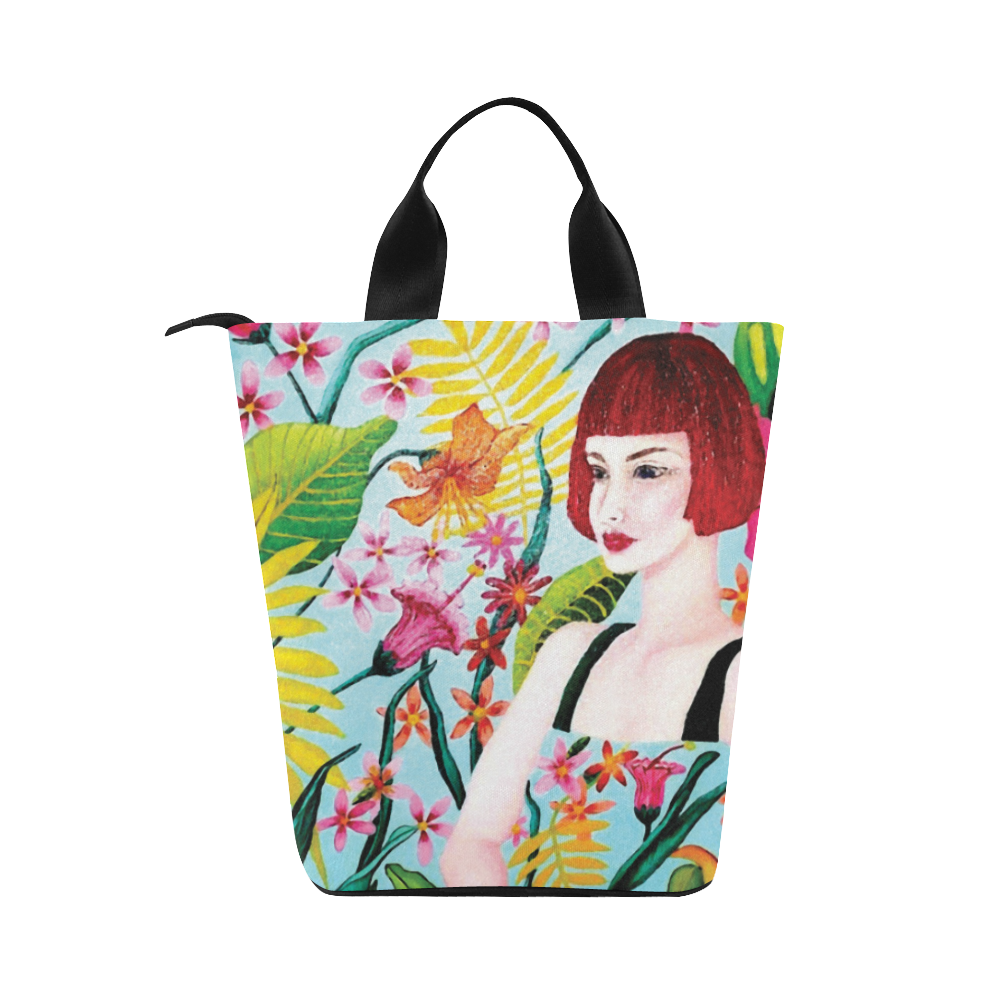 TROPICAL DREAMING Nylon Lunch Tote Bag (Model 1670)