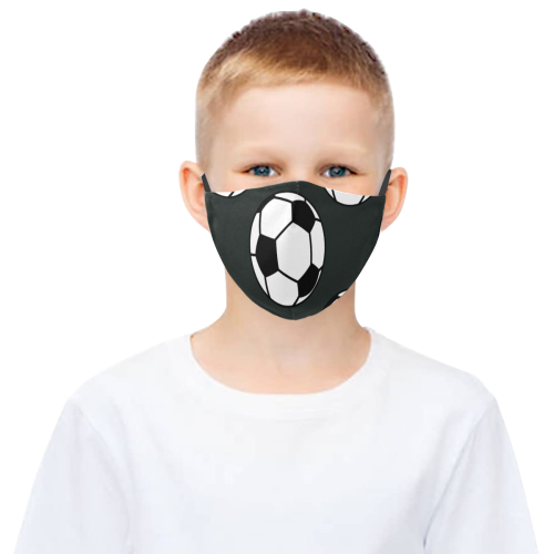 mascarillas patron balones 3D Mouth Mask with Drawstring (Pack of 3) (Model M04)
