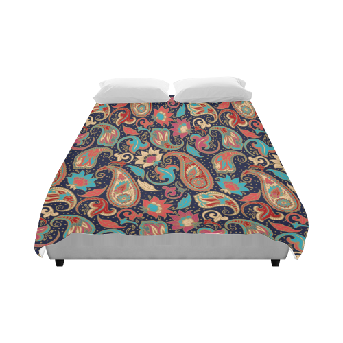 Paisley Pattern Duvet Cover 86"x70" ( All-over-print)
