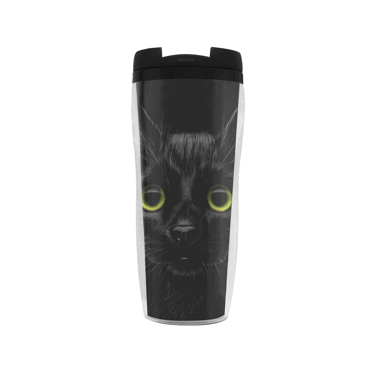 Black Cat Reusable Coffee Cup (11.8oz)