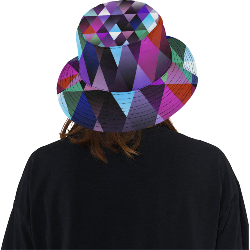 Dark Mosaic Shine 2 All Over Print Bucket Hat
