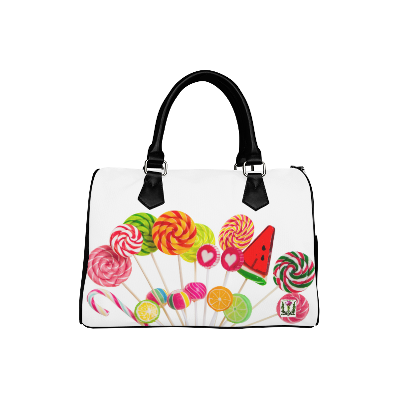 Fairlings Delight's Sweets Collection- Yummy Lollypops 53086a2 Boston Handbag (Model 1621)