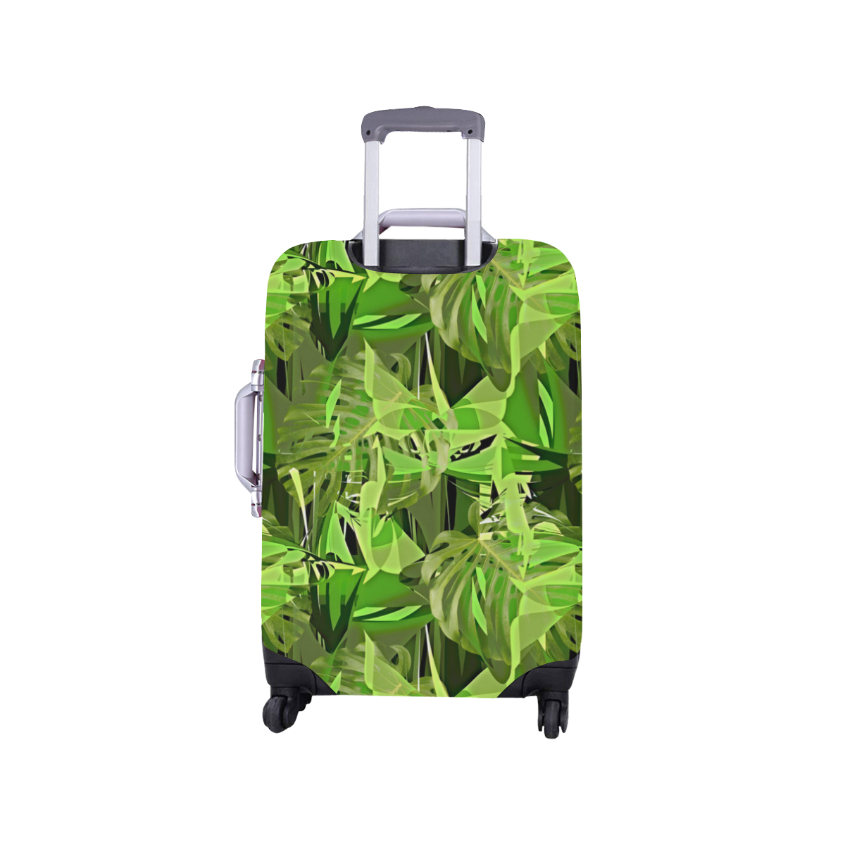 Tropical Jungle Leaves Camouflage Luggage Cover/Small 18"-21"