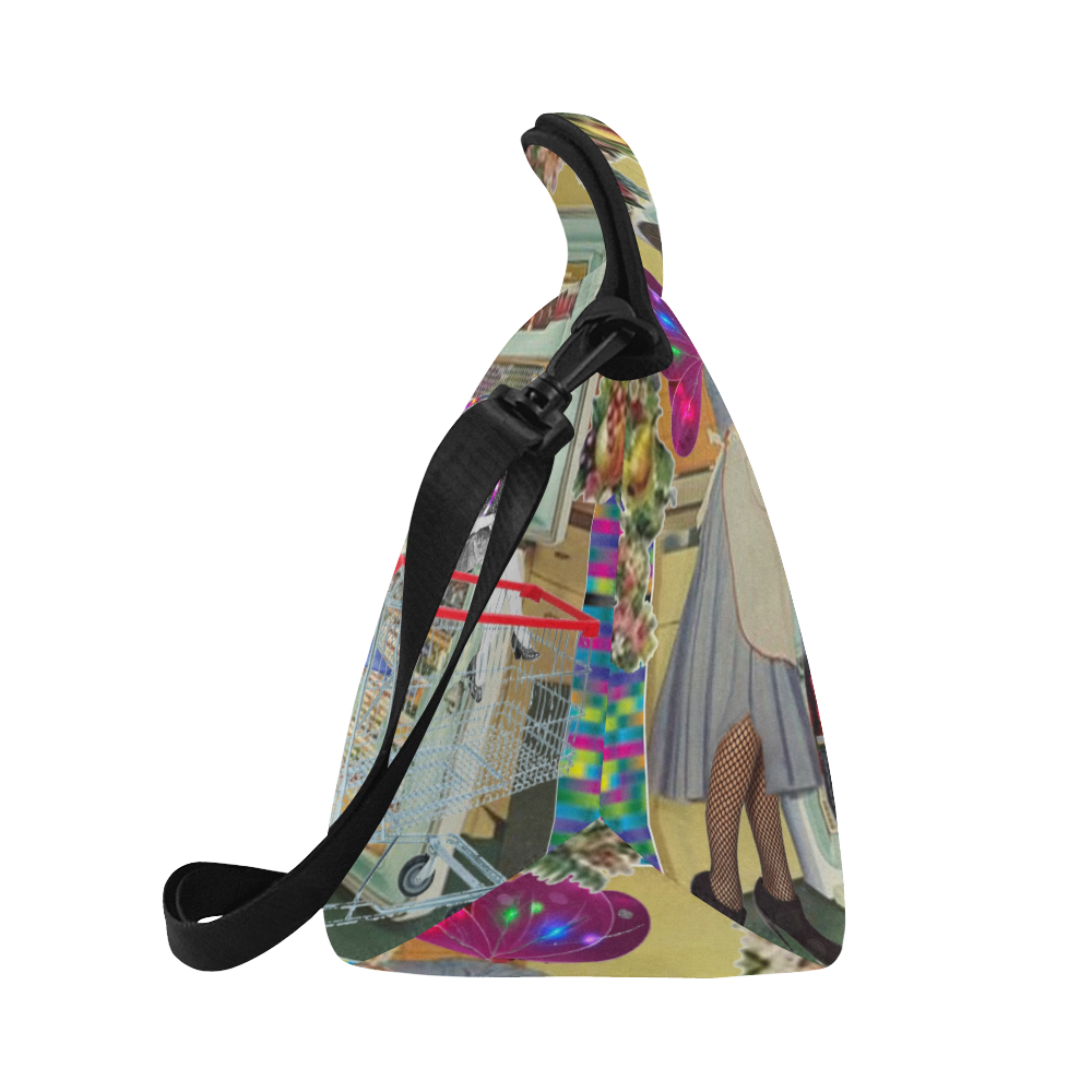 Whats in the Fridge Today? Neoprene Lunch Bag/Large (Model 1669)