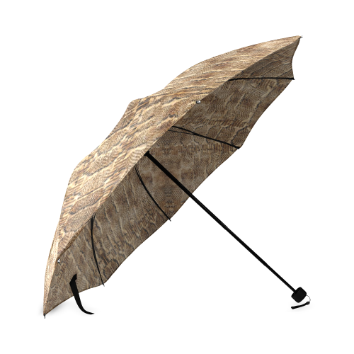 Glamour Golden Python Foldable Umbrella (Model U01)