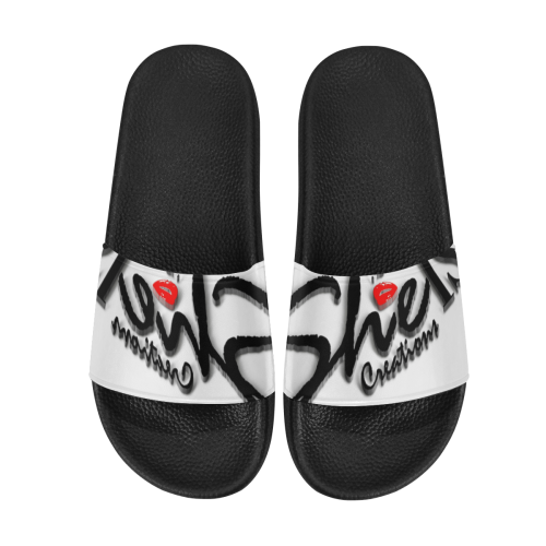 slides Men's Slide Sandals/Large Size (Model 057)
