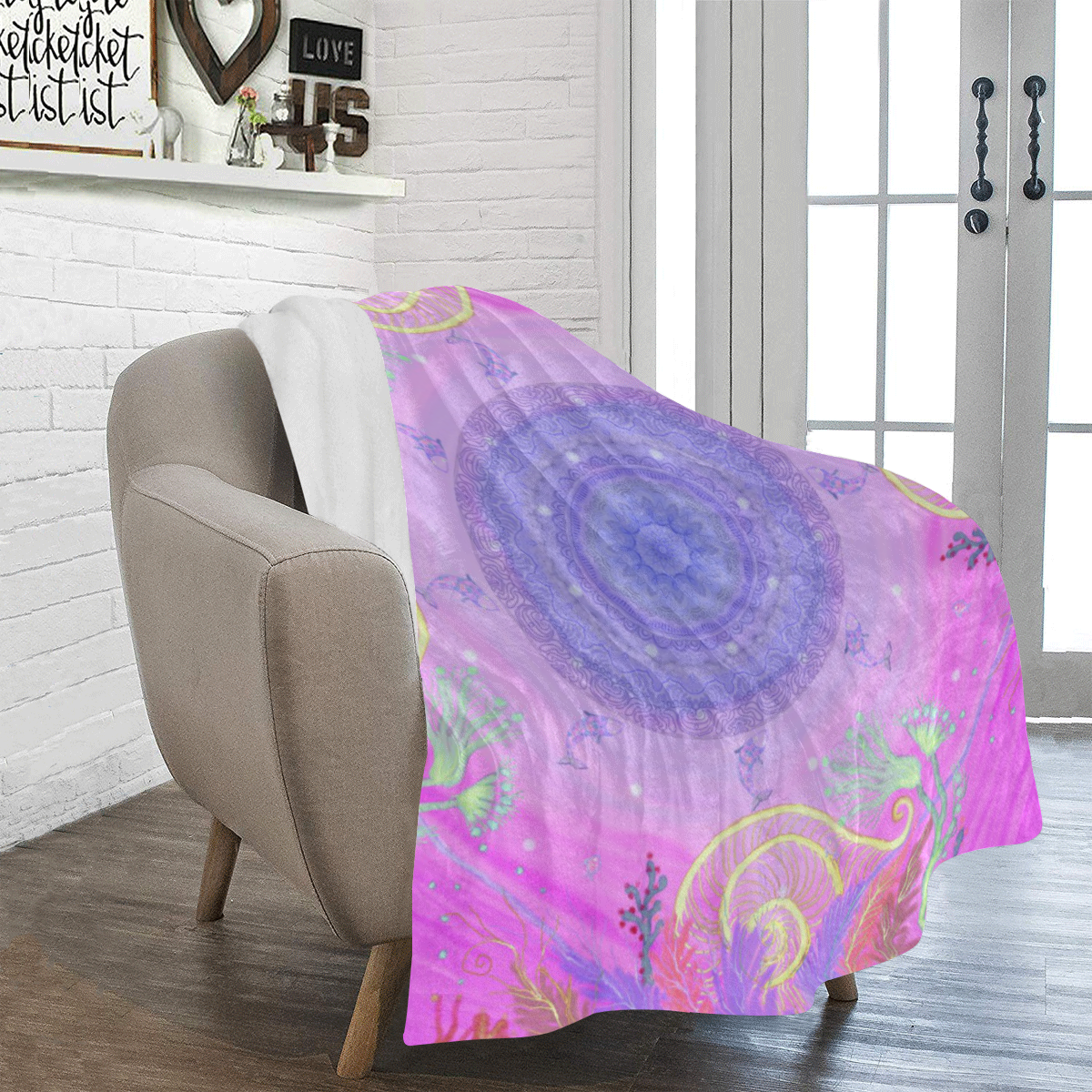 cosmos 6 Ultra-Soft Micro Fleece Blanket 43''x56''
