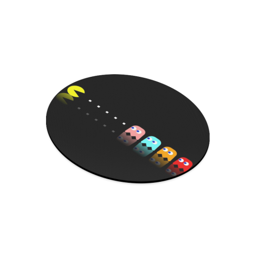 Pac-Man Round Mousepad