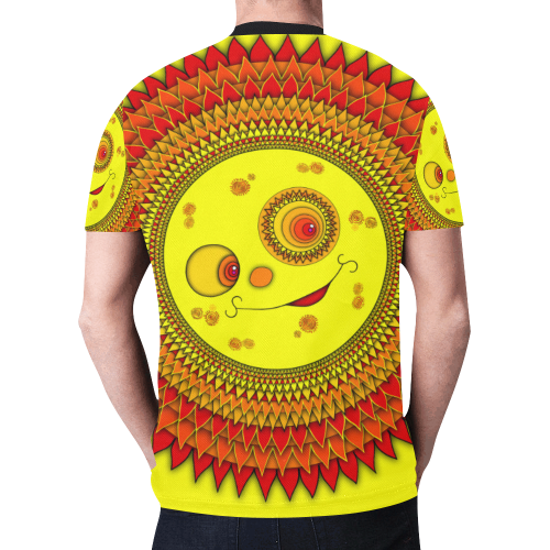 ITEM 03 _ SUN OF JUNGLEBIRDY T-SHIRT New All Over Print T-shirt for Men (Model T45)