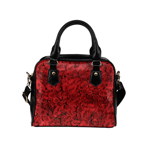 Red Roses Shoulder Handbag (Model 1634)