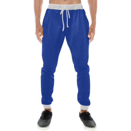 color Egyptian blue Men's All Over Print Sweatpants (Model L11)