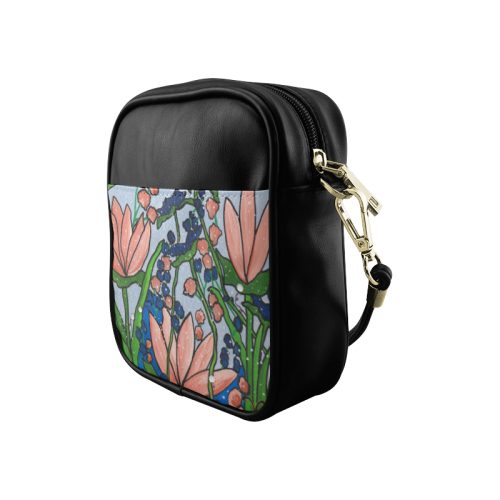 Flower Art Sling Bag (Model 1627)