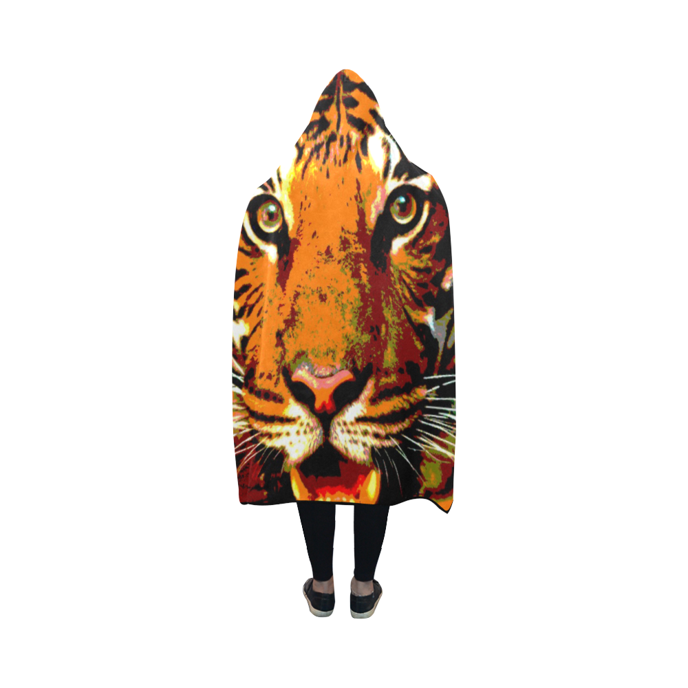 TIGER 14 Hooded Blanket 50''x40''