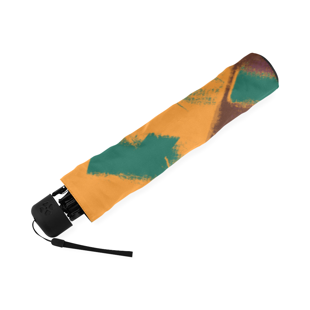 Orange texture Foldable Umbrella (Model U01)