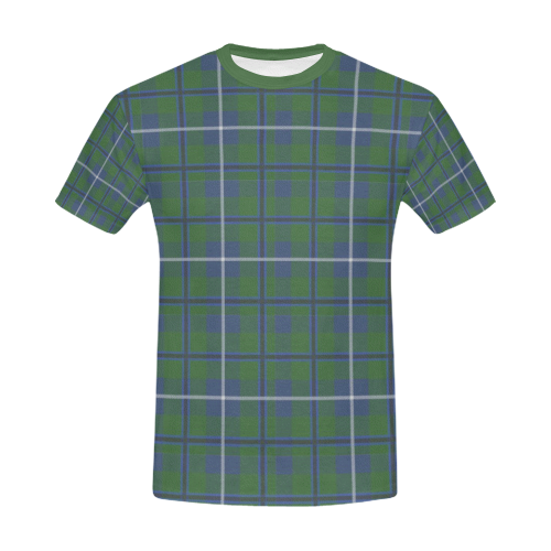 Douglas Tartan All Over Print T-Shirt for Men/Large Size (USA Size) Model T40)