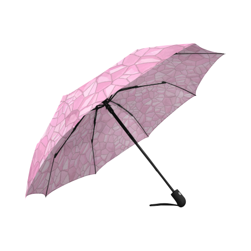 Pink Crystals Auto-Foldable Umbrella (Model U04)